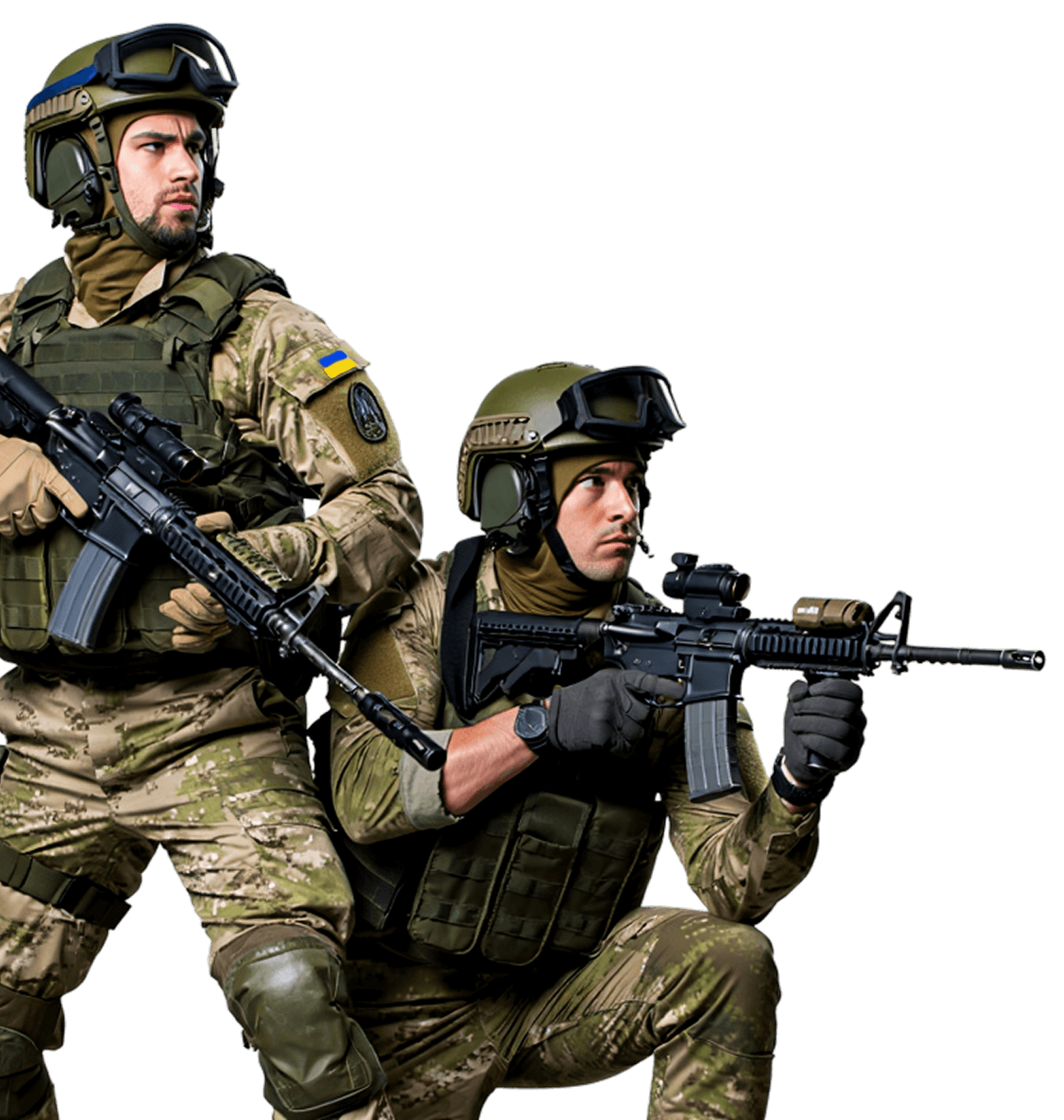 soldiers attack